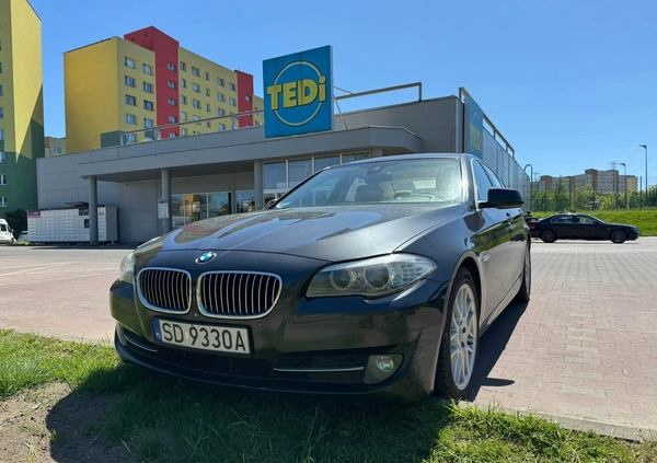 BMW Seria 5 cena 62500 przebieg: 211000, rok produkcji 2013 z Zbąszynek małe 191